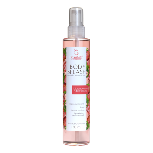 BODY SPLASH MORANGO E CHAMPAGNE 130ML BIO INSTINTO