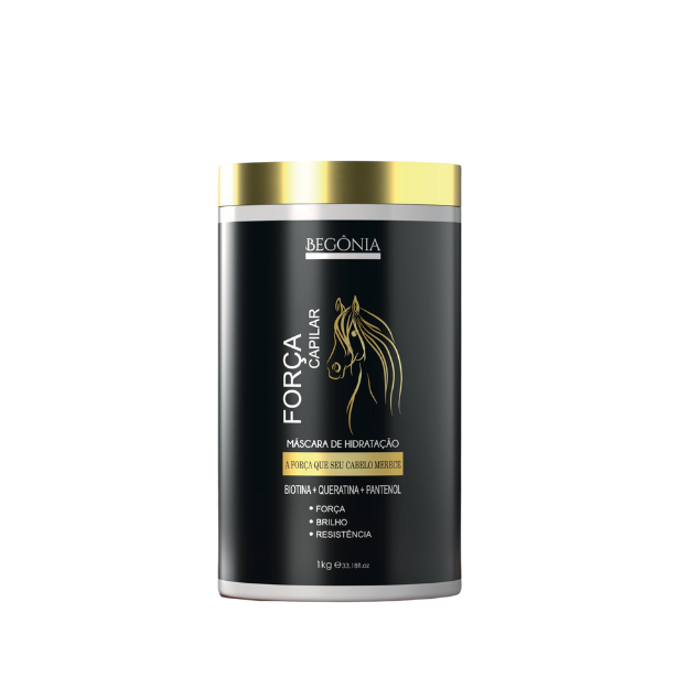 MASCARA FORCA CAPILAR BEGONIA GOLD 1KG BEGONIA