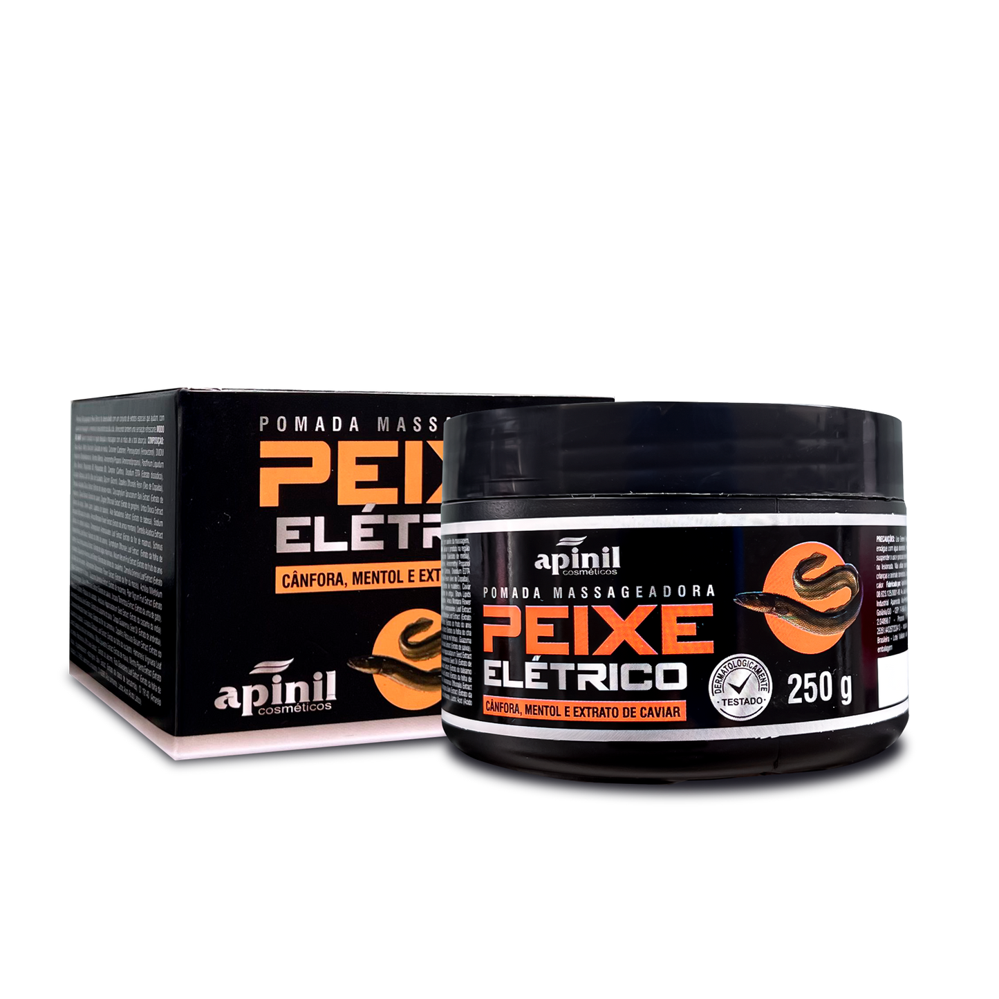 GEL MASSAGEADOR PEIXE ELETRICO 250G APINIL