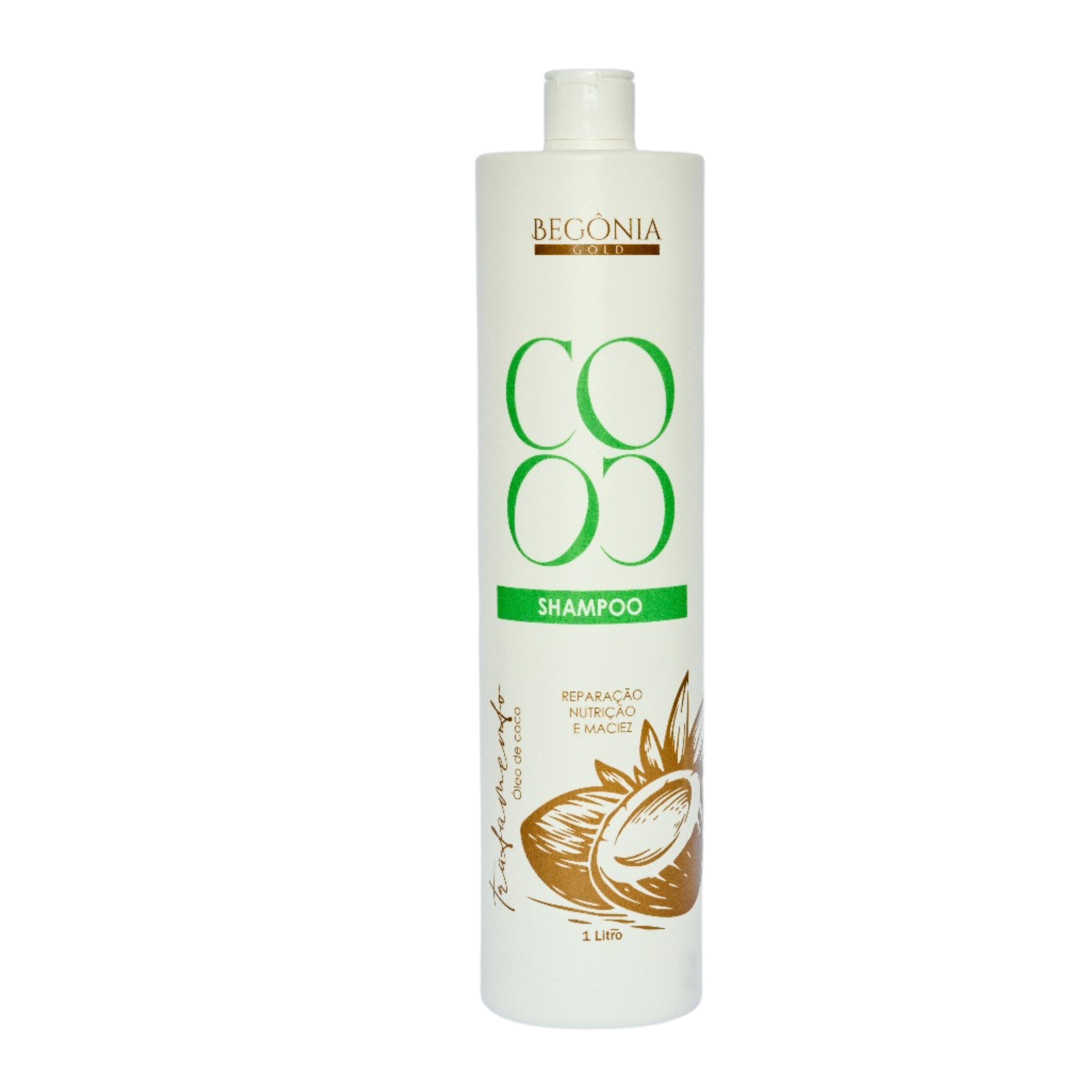 SHAMPOO COCO 1L BEGONIA GOLD BEGONIA– Bio Cosméticos Distribuidora