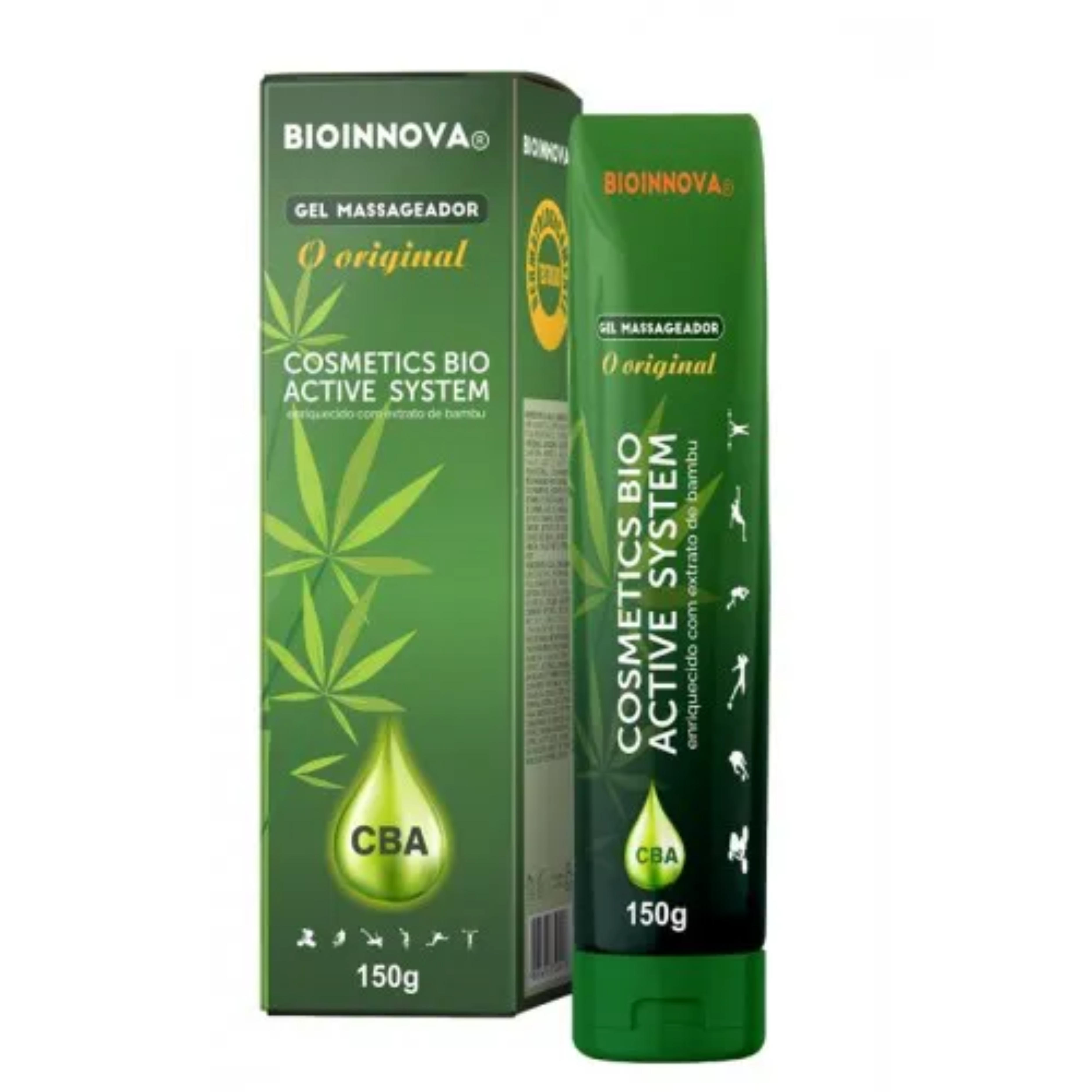 GEL MASSAGEADOR COSMETICS BIO ACTIVE SYSTEM 150GR BIOINNOVA– Bio