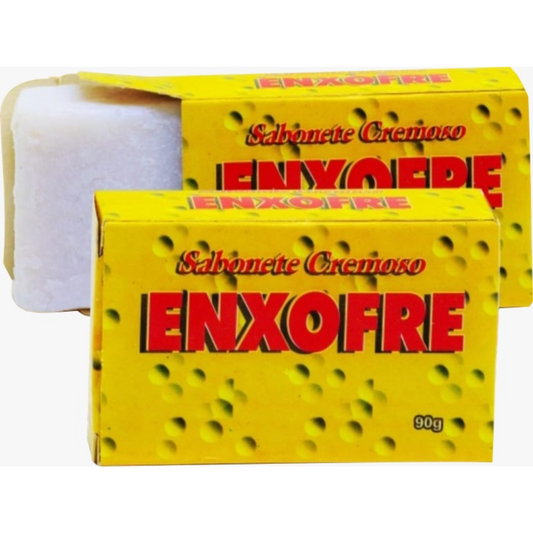 SABONETE EM BARRA CREMOSO ENXOFRE 90G BIOINNOVA