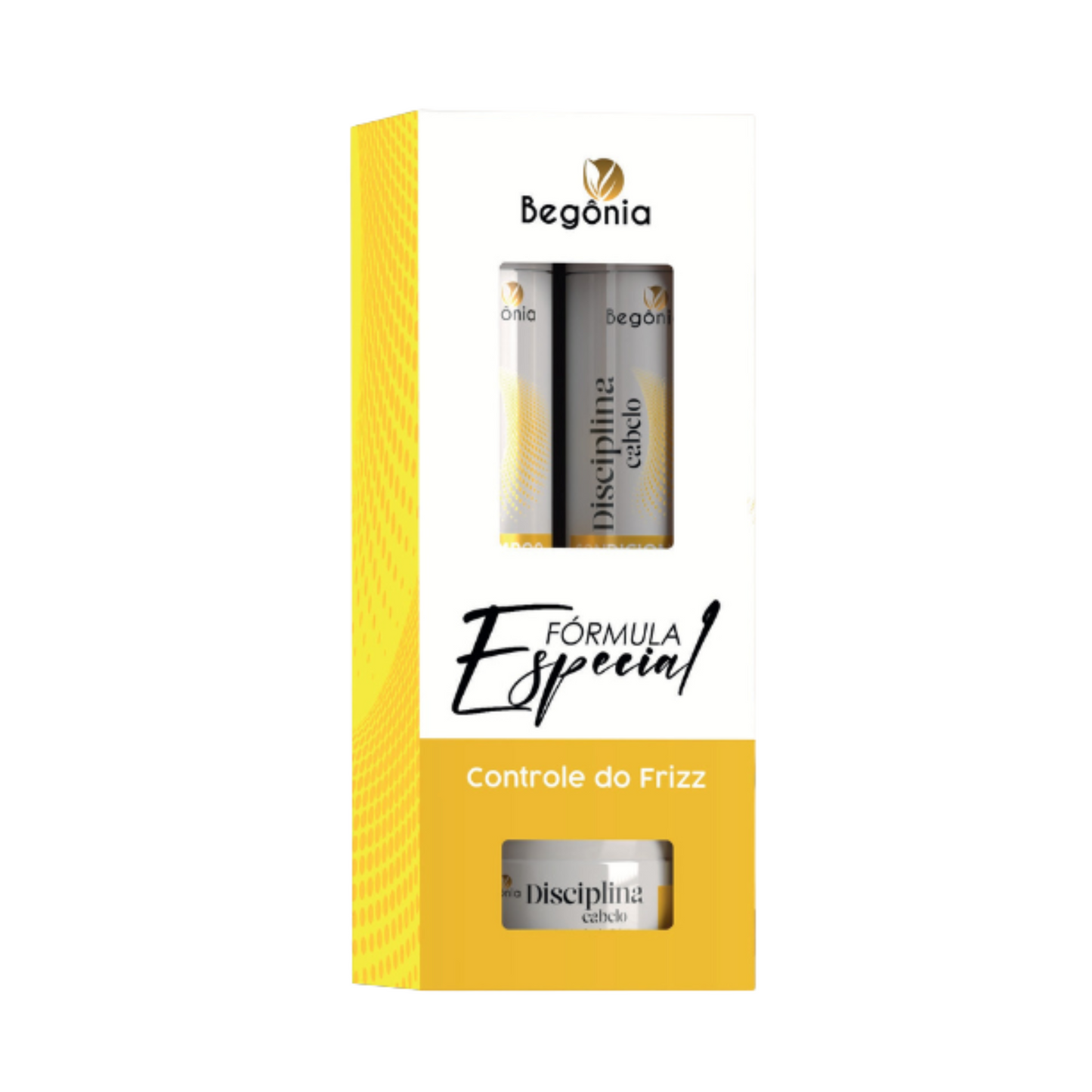 KIT DISCIPLINA CABELO BEGONIA