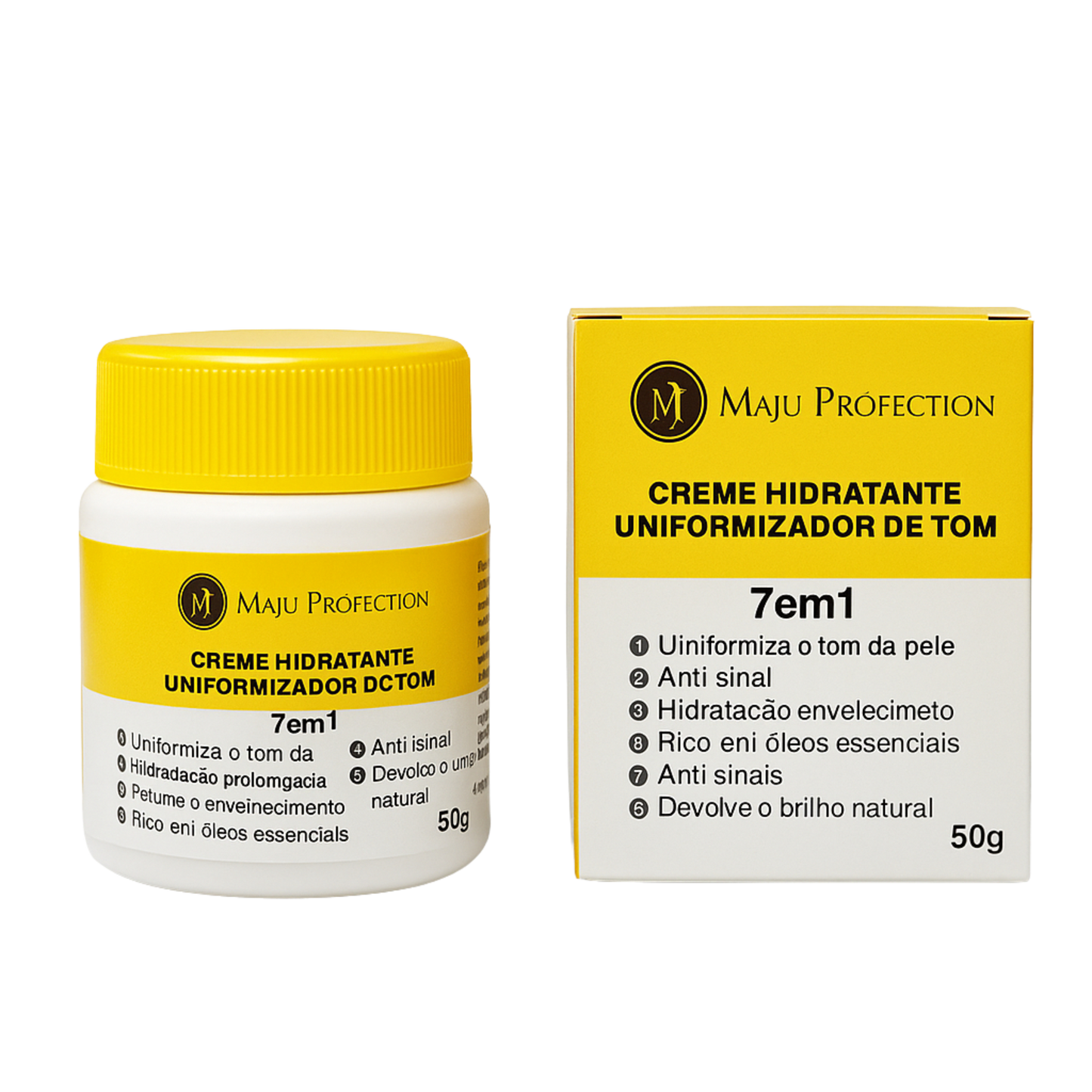 CREME HIDRATANTE UNIFORMIZADOR DE TOM 50 ML BIOINNOVA