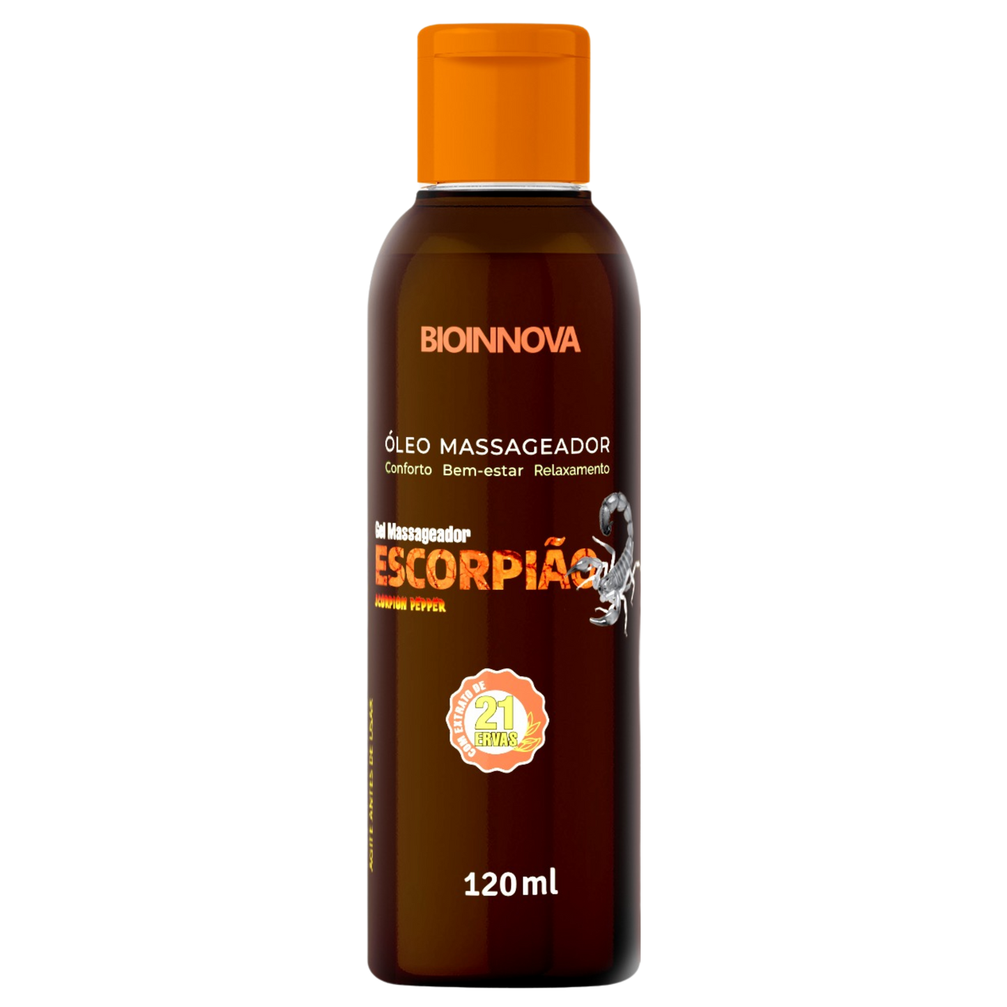 OLEO MASSAGEADOR ESCORPIAO BIOINNOVA 120ML BIOINNOVA
