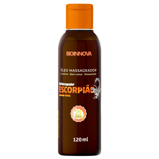 OLEO MASSAGEADOR ESCORPIAO BIOINNOVA 120ML BIOINNOVA
