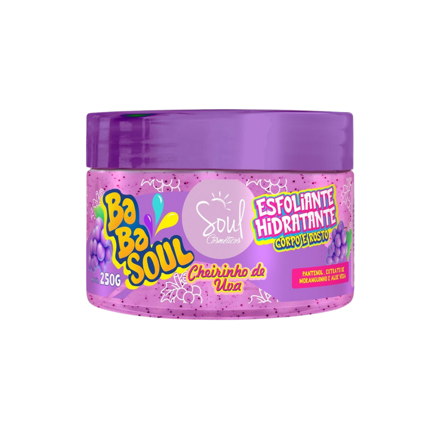 ESFOLIANTE HID. BABASOUL UVA 250G SOUL