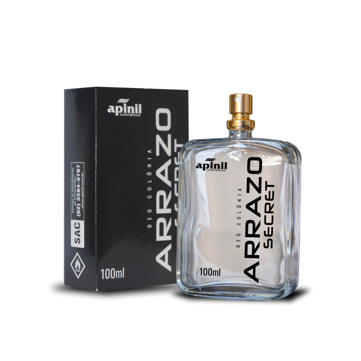 DEO COLONIA ARRAZO SECRET 100ML APINIL