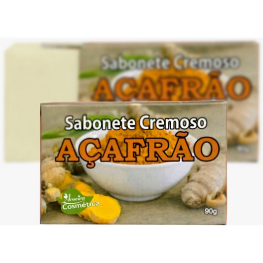 SABONETE EM BARRA CREMOSO ACAFRAO 90G BIOINNOVA