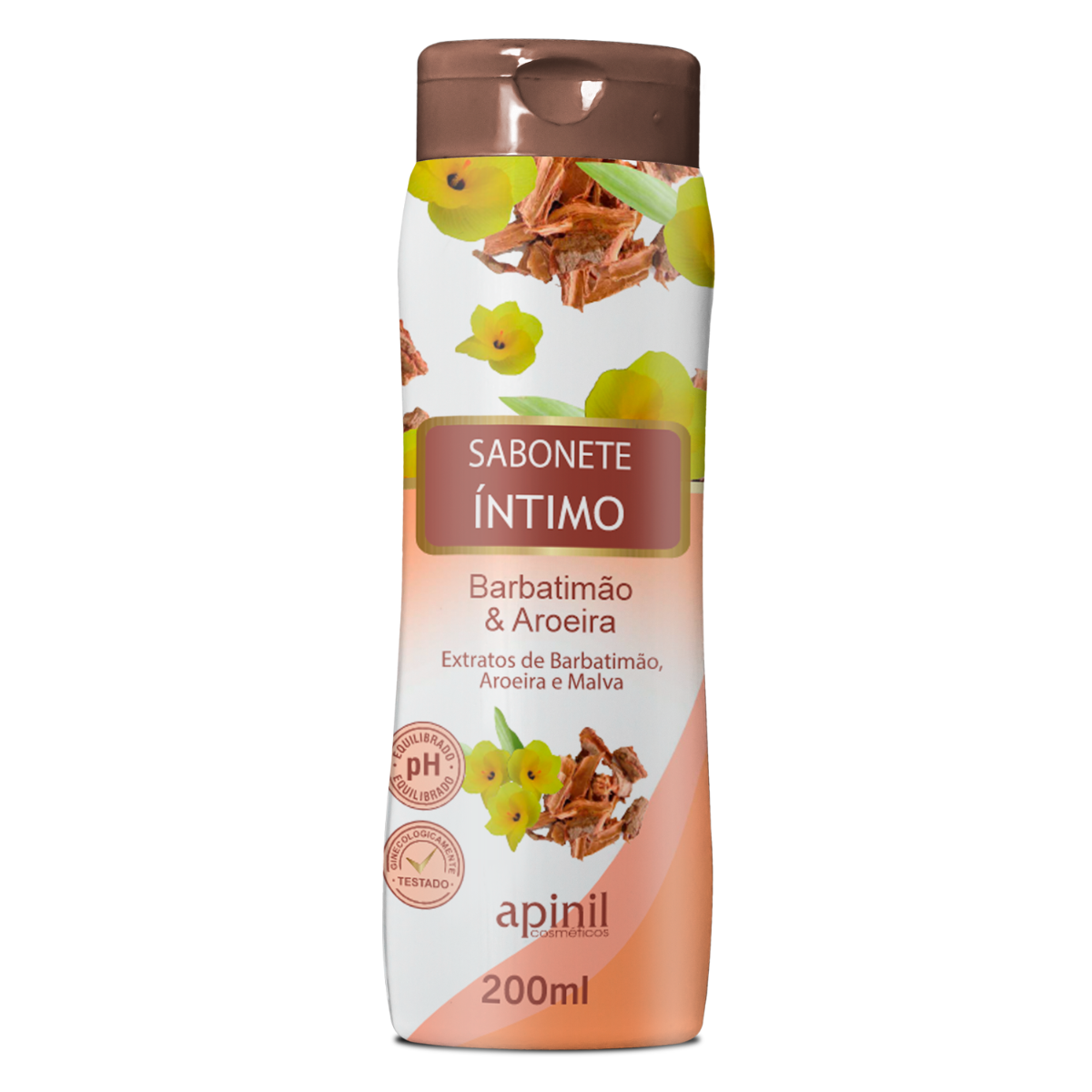 SABONETE INTIMO BARBATIMAO & AROEIRA 200ML APINIL– Bio Cosméticos ...