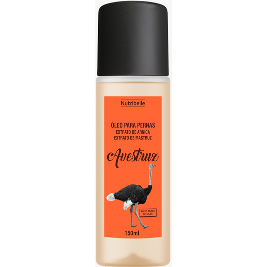 OLEO PARA PERNAS AVESTRUZ NUTRIBELLE 150ML BIOINNOVA