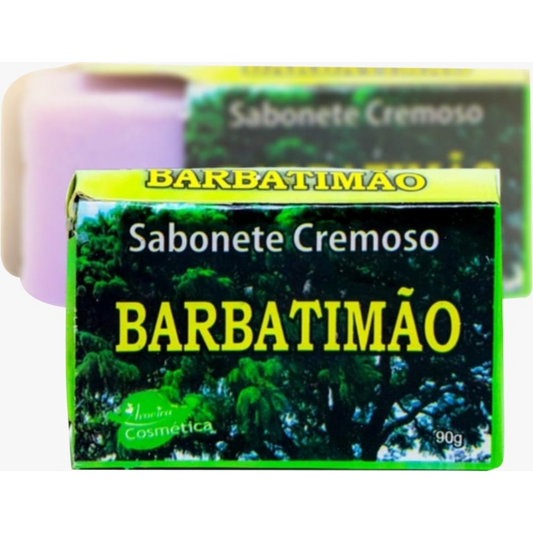 SABONETE EM BARRA CREMOSO BARBATIMAO 90G BIOINNOVA