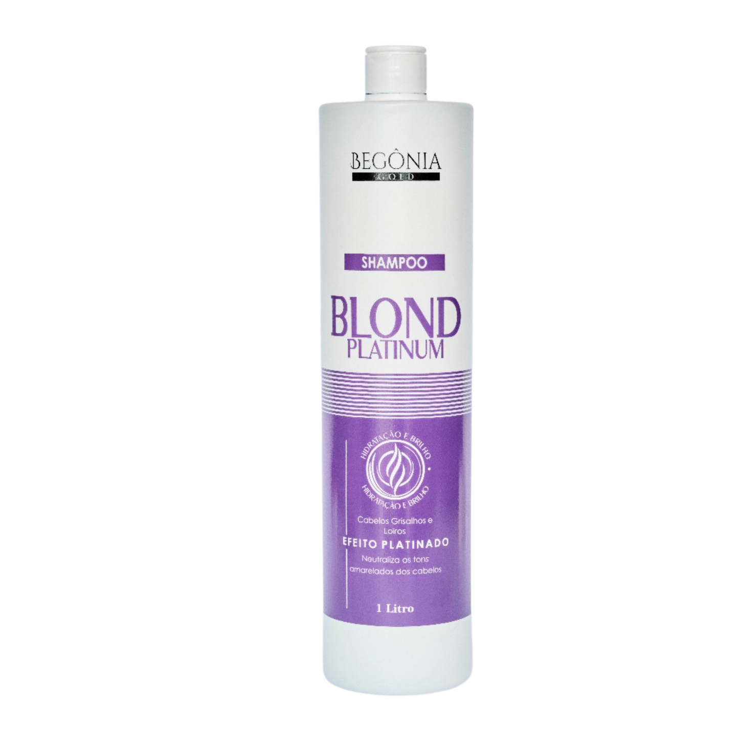 SHAMPOO BLOND PLATINUM 1L BEGONIA GOLD BEGONIA