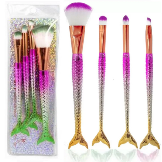 KIT COM 4 PINCEIS SEREIA