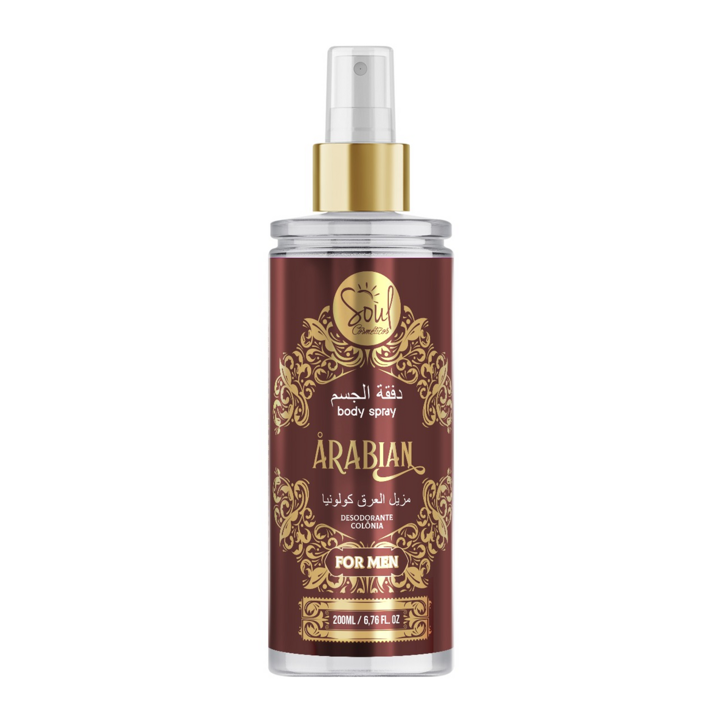 BODY SPRAY ARABIAN FOR MEN 200ML SOUL