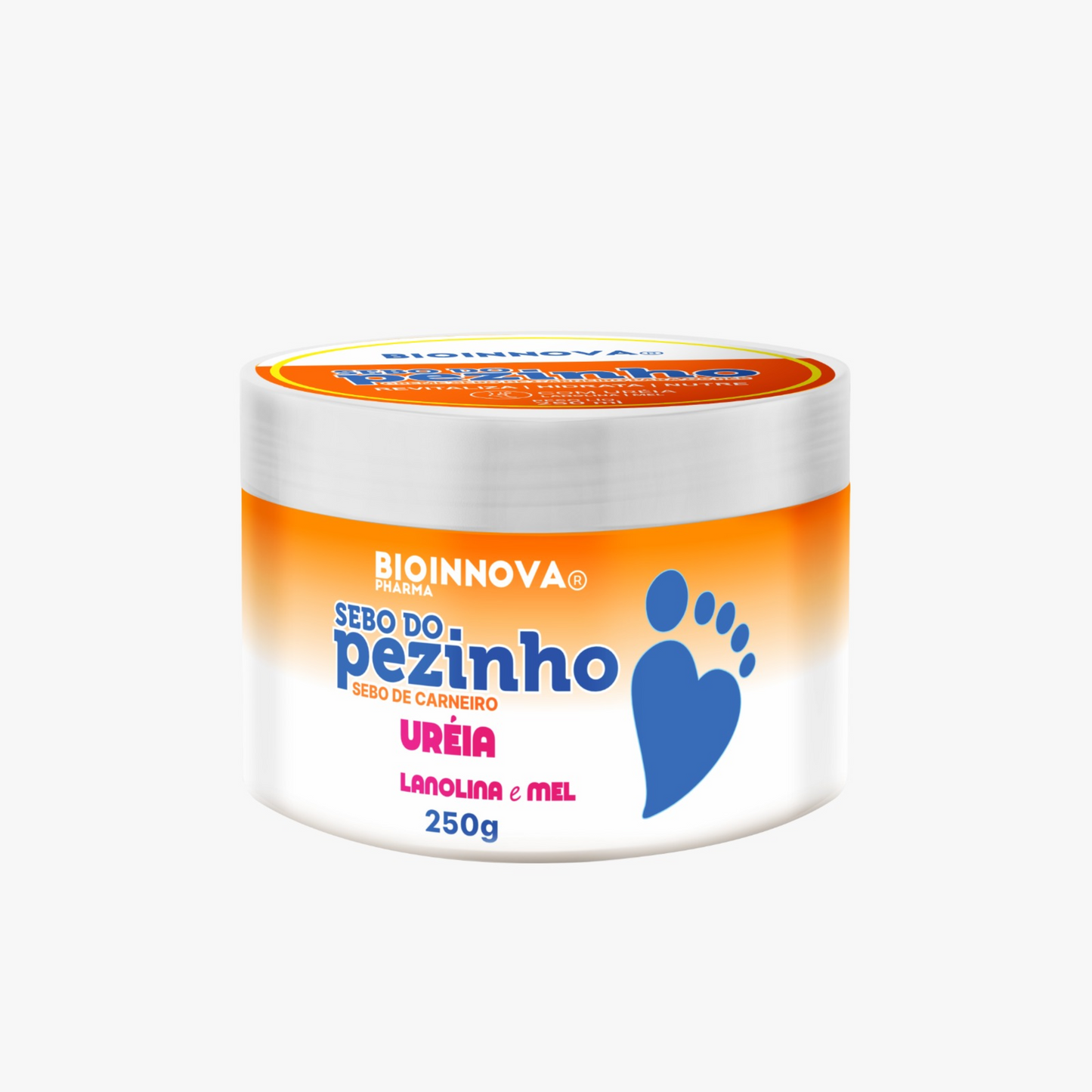 CREME HIDRATANTE SEBO DO PEZINHO 250G BIOINNOVA