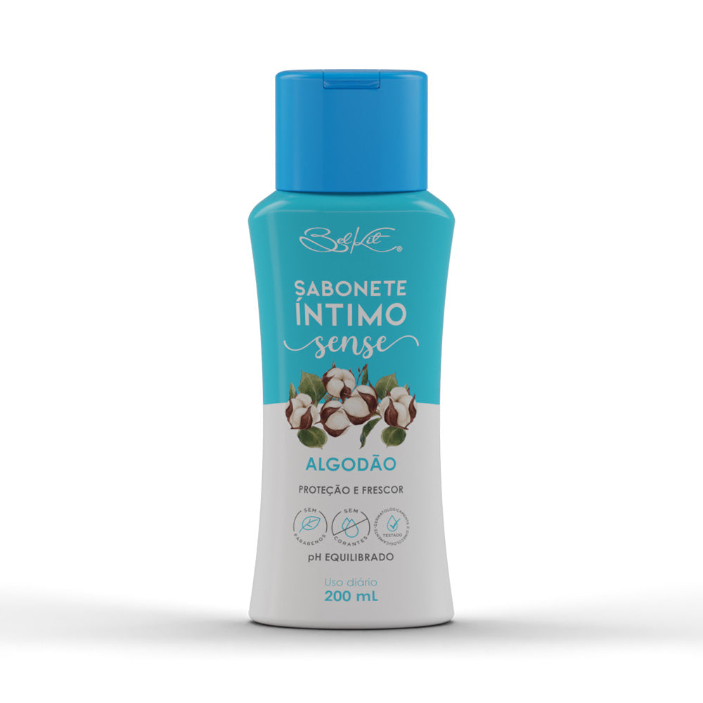 SABONETE INTIMO SENSE ALGODAO 200ML BELKIT