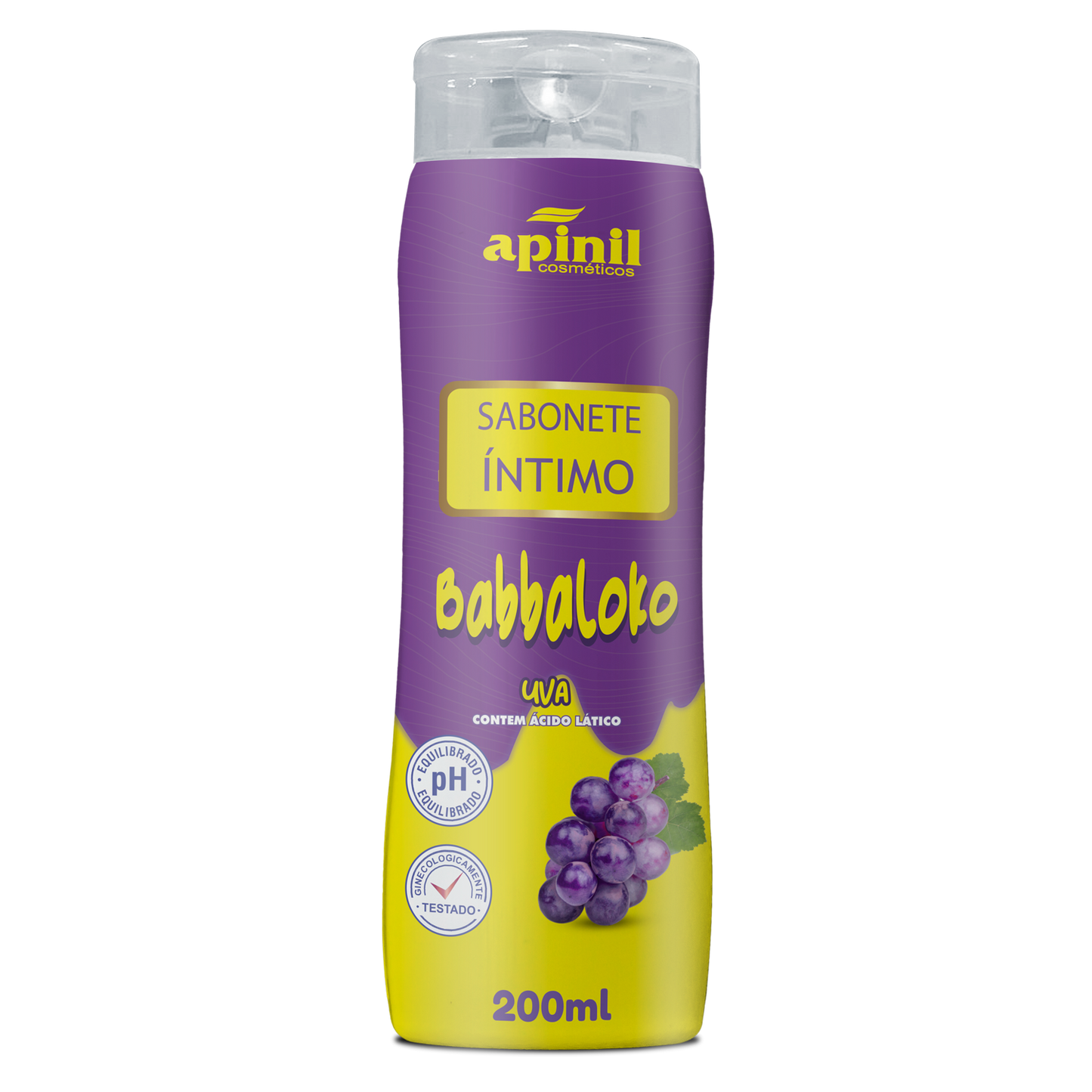 SABONETE INTIMO BABBALOKO UVA 200ML APINIL