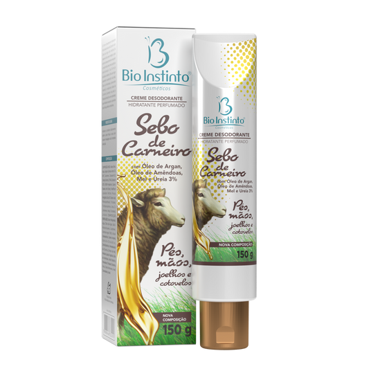 CREME DES HIDR PERF SEBO DE CARNEIRO COM OLEO DE ARGAN 150G BIO INSTINTO
