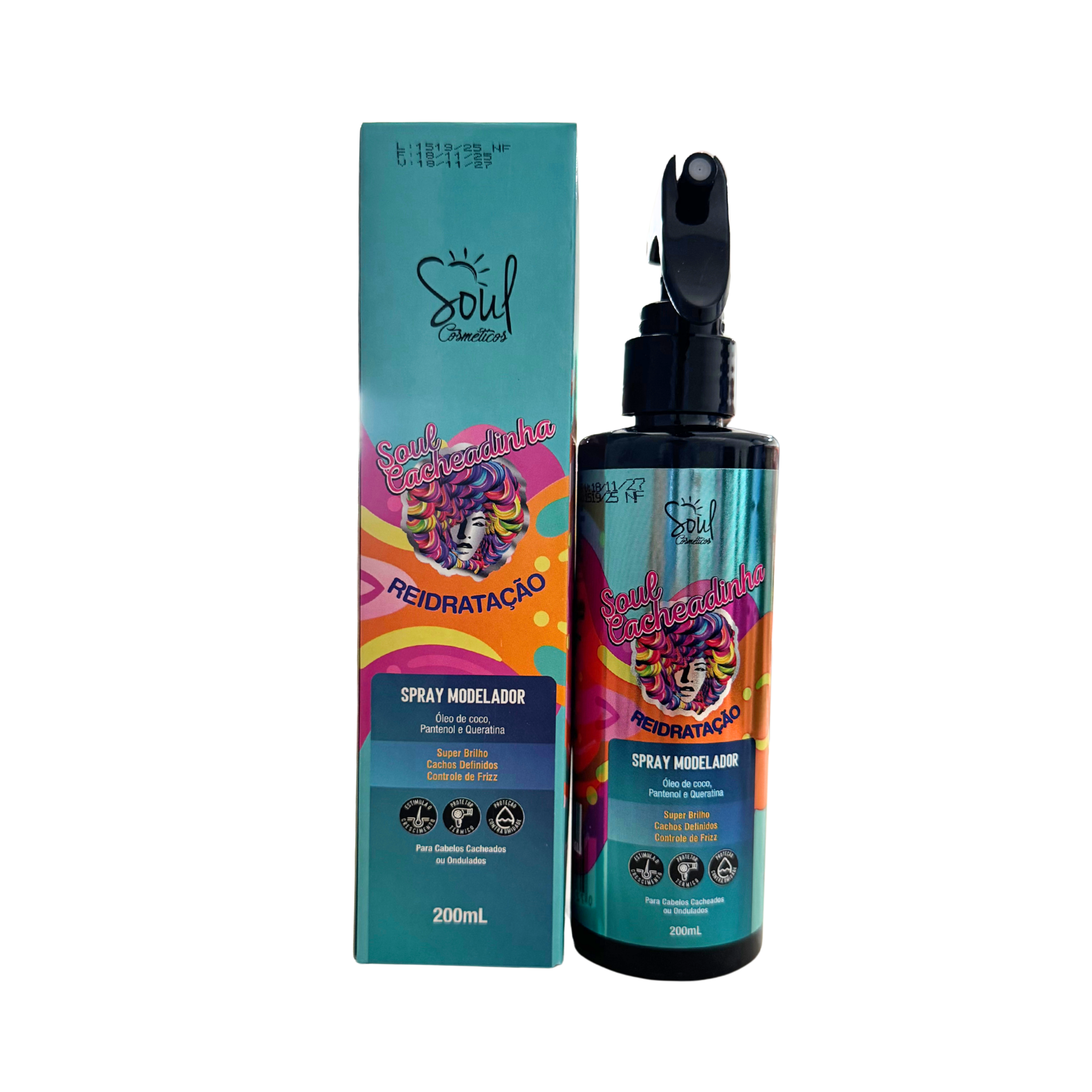 SPRAY MODELADOR FINALIZADOR SOUL CACHEADINHA SOUL– Bio Cosméticos