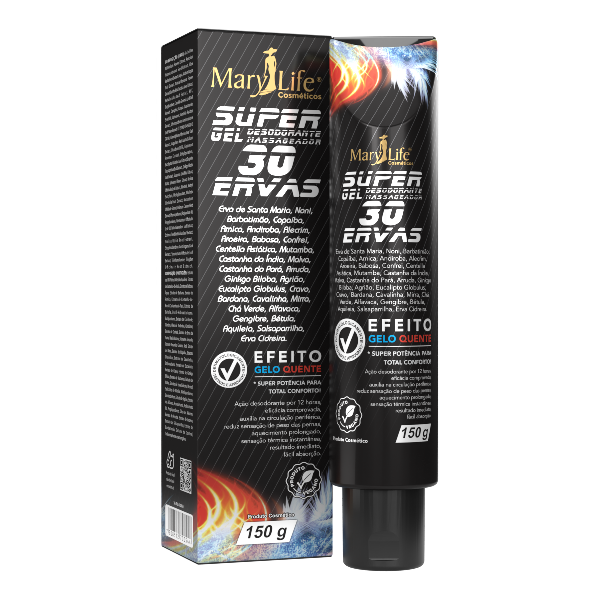 GEL SUPER GEL 30 ERVAS 150G MARY LIFE