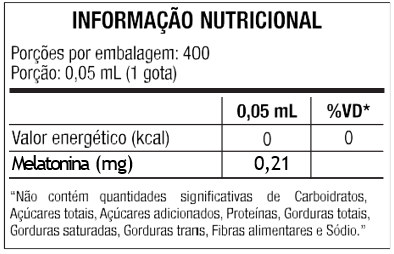 SUPLEMENTO ALIMENTAR LIQUIDO MELATONINA 20ML BIOCEUTICA