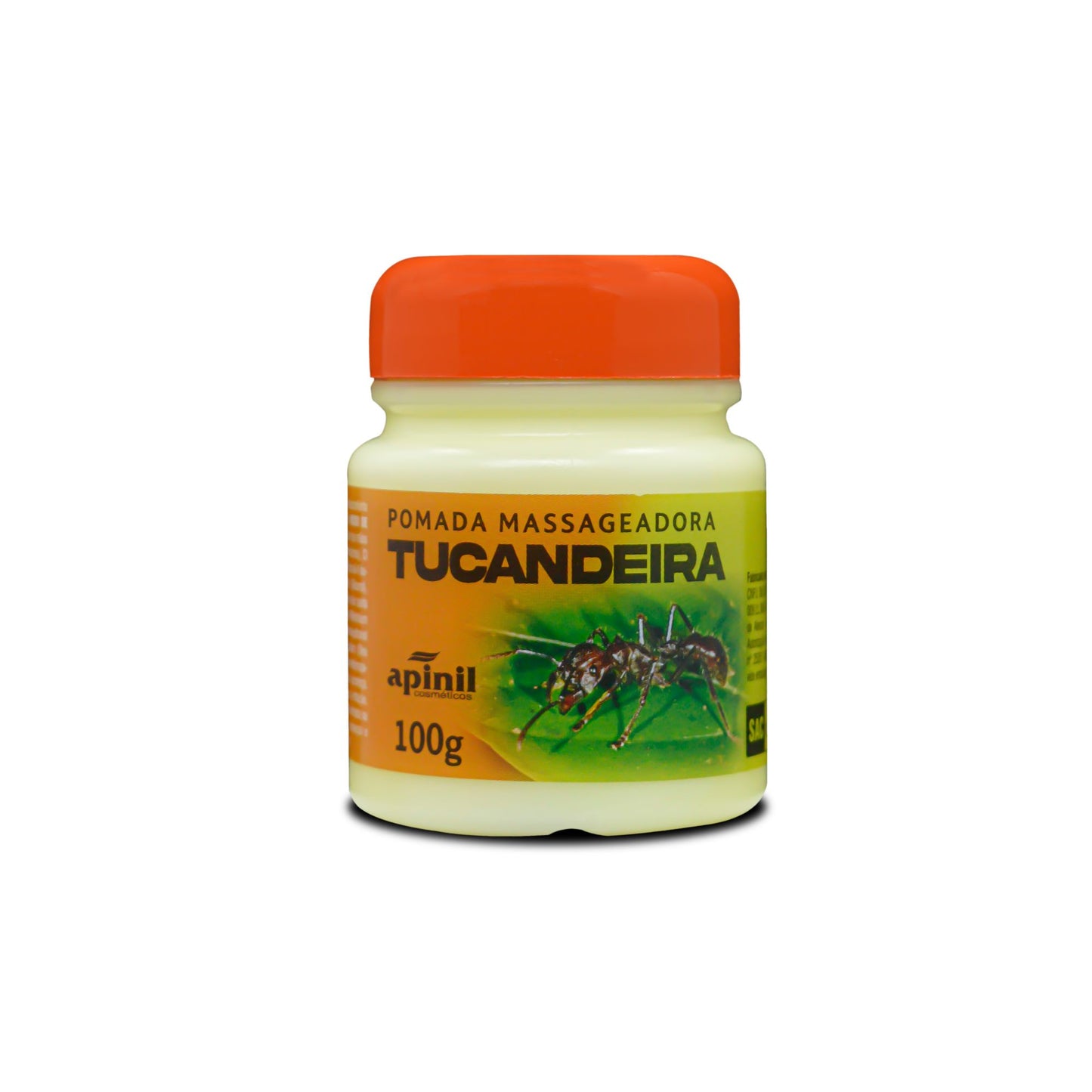 POMADA MASSAGEADORA TUCANDEIRA 100G APINIL