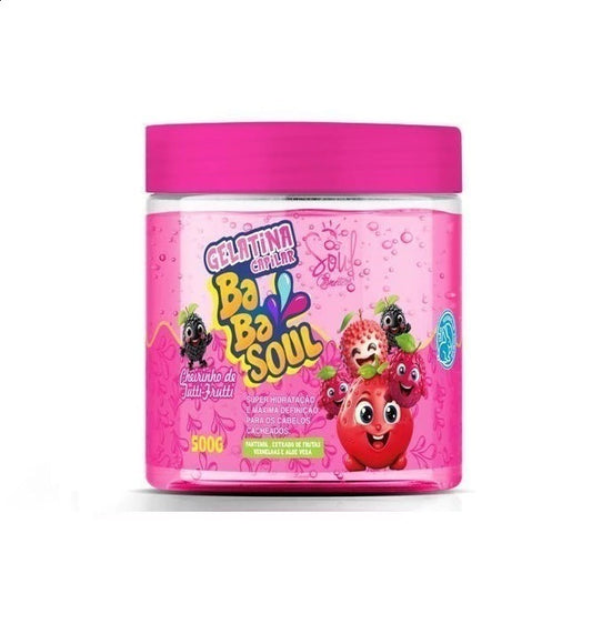 GELATINA CAPILAR BABASOUL TUTTI-FRUTTI 500G SOUL