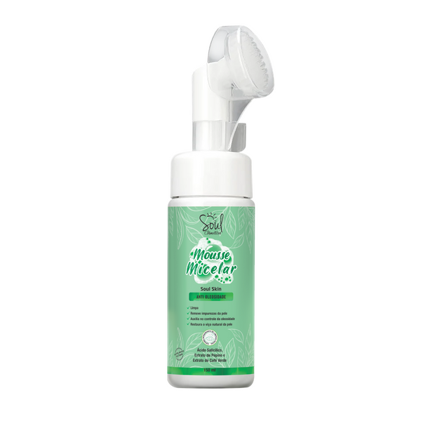 MOUSSE MICELAR SKIN ANTI OLEOSIDADE SOUL– Bio Cosméticos Distribuidora