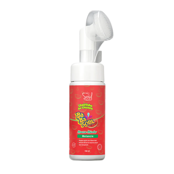 MOUSSE MICELAR BABASOUL MELANCIA 150ML SOUL– Bio Cosméticos