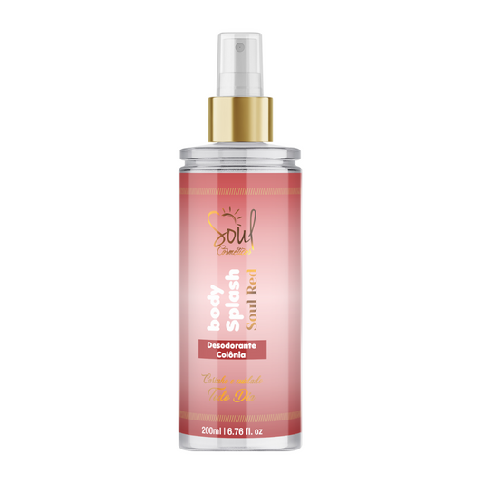 DESODORANTE COLONIA BODY SPLASH SOUL RED 200ML SOUL