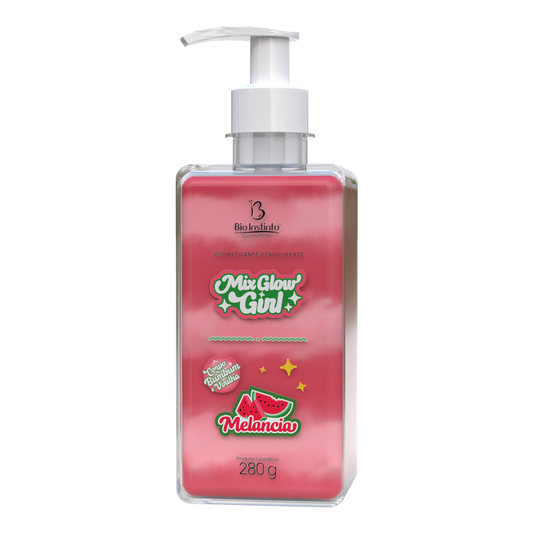 MIX GLOW GIRL AROMATIZANTE DESODORANTE MELANCIA 280G BIO INSTINTO