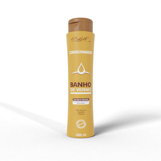 CONDICIONADOR BANHO DE VERNIZ CAPILAR 400ML BELKIT