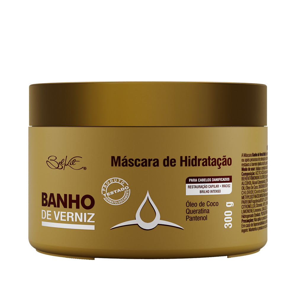 MASCARA BANHO DE VERNIZ CAPILAR 300G BELKIT