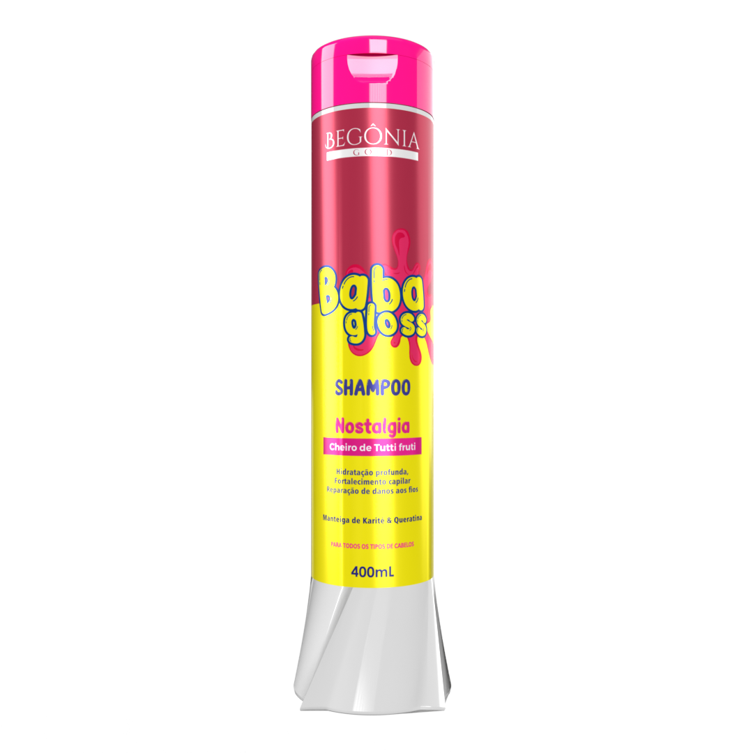 SHAMPOO BABA GLOSS BEGONIA GOLD 400ML BEGONIA