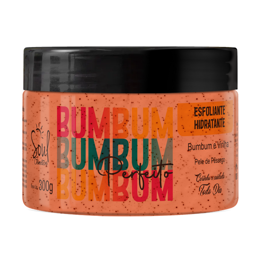 HIDRATANTE ESFOLIANTE BUMBUM PERFEITO 300G SOUL