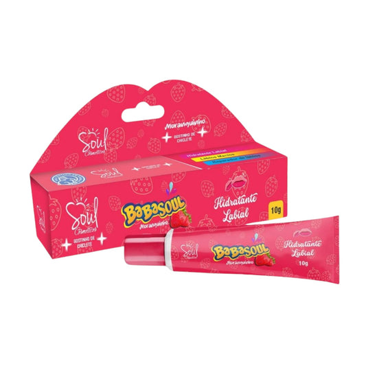HIDRATANTE LABIAL BABASOUL MORANGO 10G SOUL
