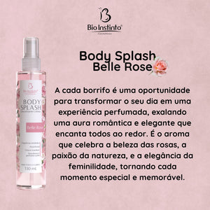 BODY SPLASH BELLE ROSE 130ML BIO INSTINTO