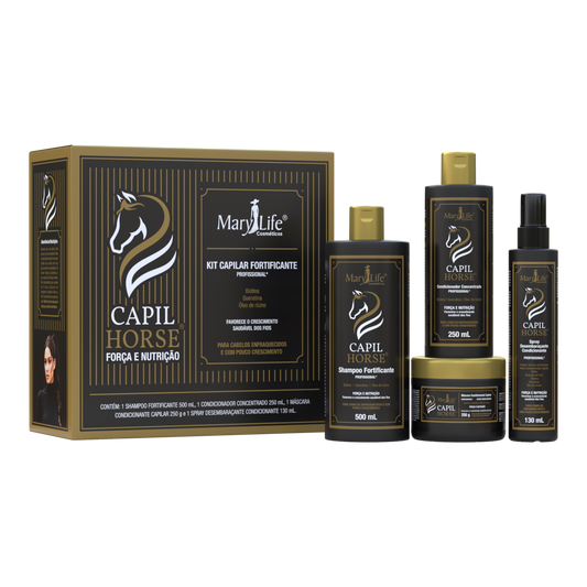 KIT CAPILAR CAPIL HORSE 4 ITENS MARY LIFE