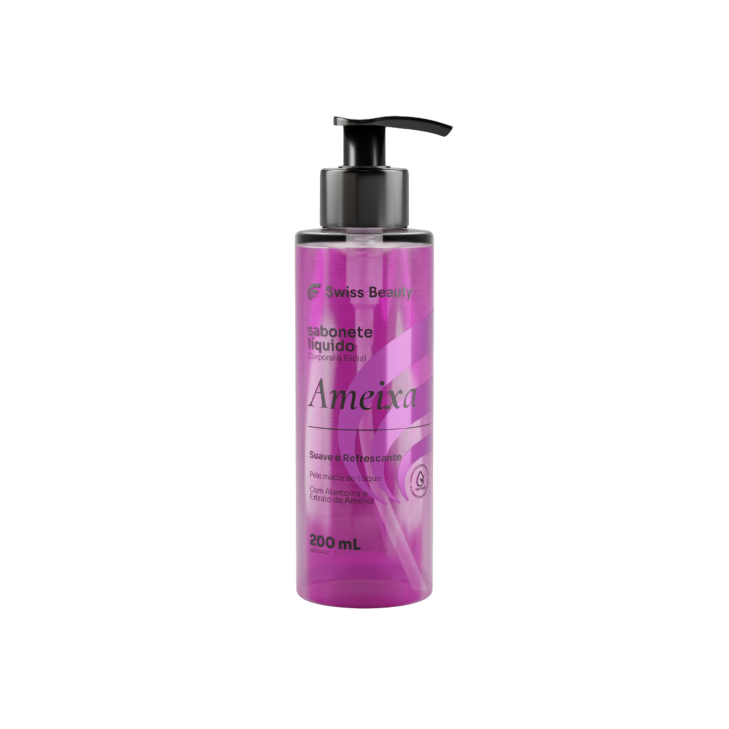 SABONETE  LIQUIDO AMEIXA 200ML SWISS BEAUTY BELKIT