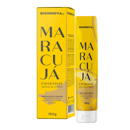 ESFOLIANTE ROSTO E CORPO MARACUJA 150G BIOINNOVA
