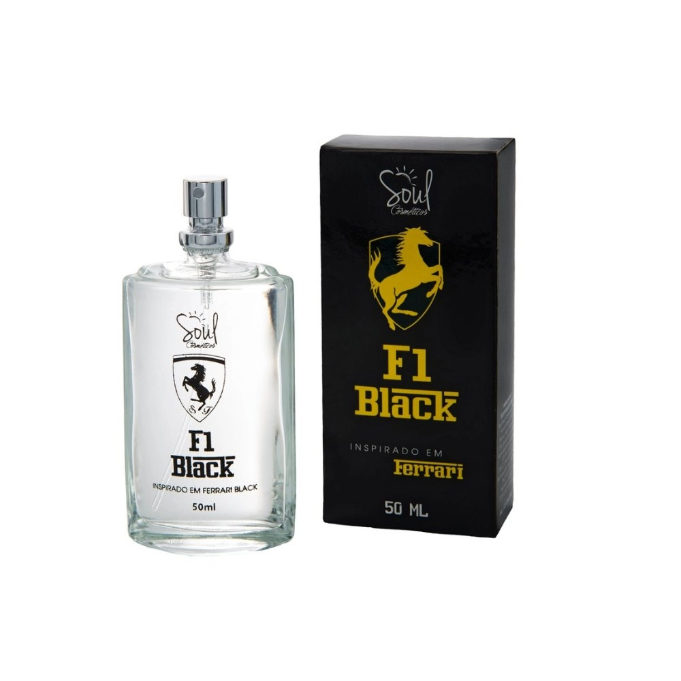 DEO COLONIA F1 BLACK 50ML SOUL