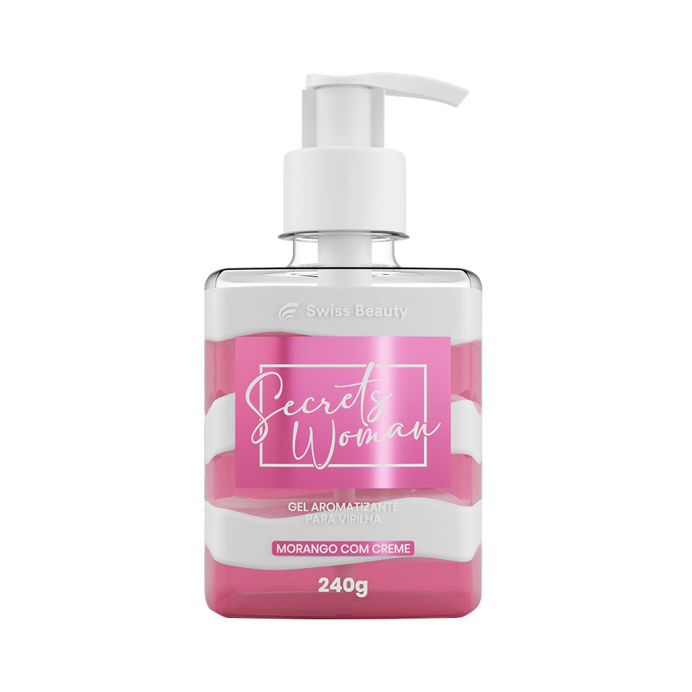 GEL AROMATIZANTE MORANGO 240G SWISS BEAUTY BELKIT