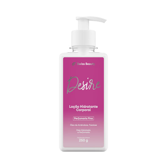 LOCAO HIDRATANTE DESODORANTE DESIRE 250G SWISS BEAUTY BELKIT