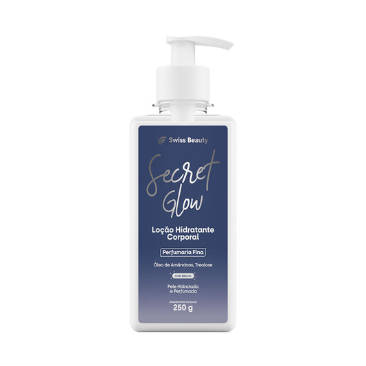 LOCAO HIDRATANTE DESODORANTE SECRET GLOW 250G SWISS BEAUTY BELKIT