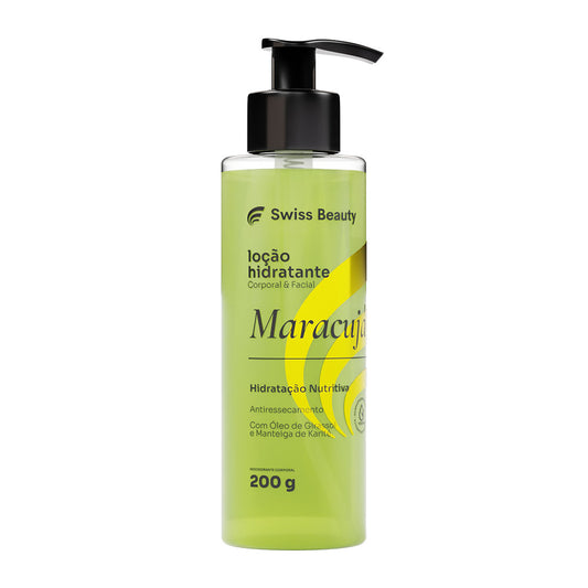 LOCAO HIDRATANTE MARACUJA 200G SWISS BEAUTY BELKIT