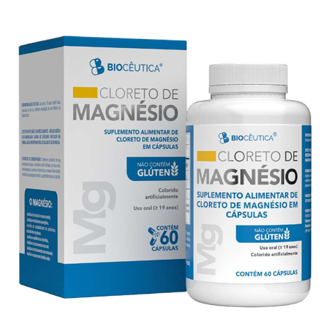 SUPLEMENTO ALIMENTAR CLORETO DE MAGNÉSIO BIOCEUTICA