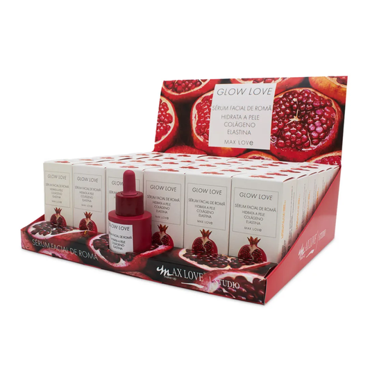 BOX C/ 36 GLOW LOVE SERUM DE ROMA 30ML MAX LOVE