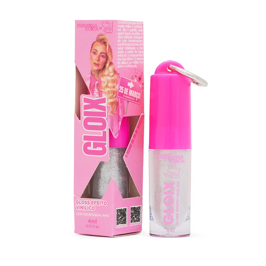 GLOIX FERNANDA COXTA + CHAVEIRO COR GLOW 4ML SOUL COSMÉTICOS