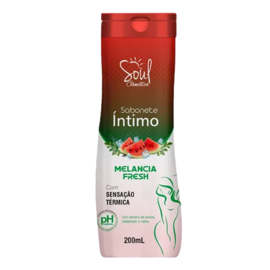 SABONETE INTIMO MELANCIA FRESH 200ML SOUL